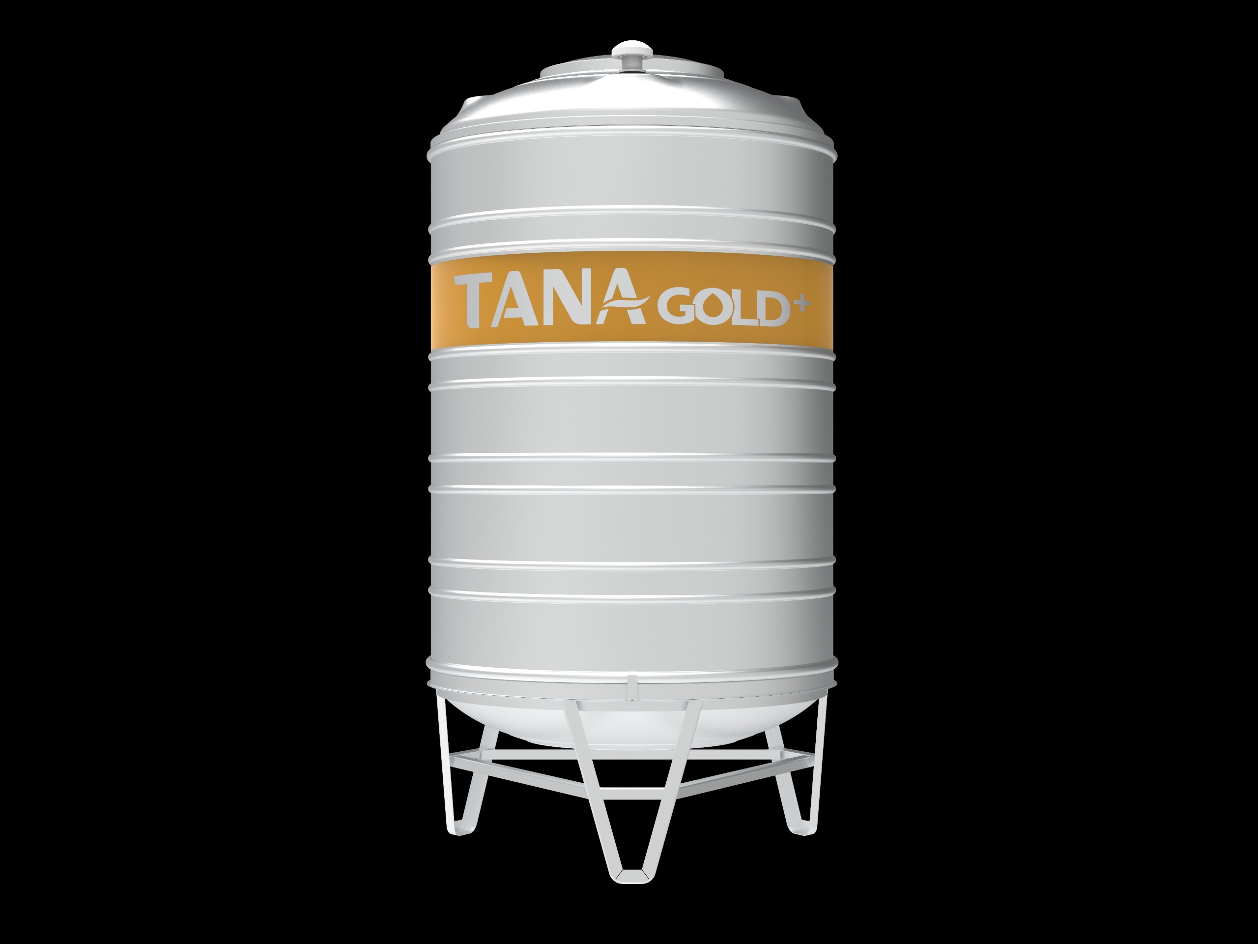 Bồn Nước Inox Tân Á Gold+ 500L Đứng ( Ø700 )